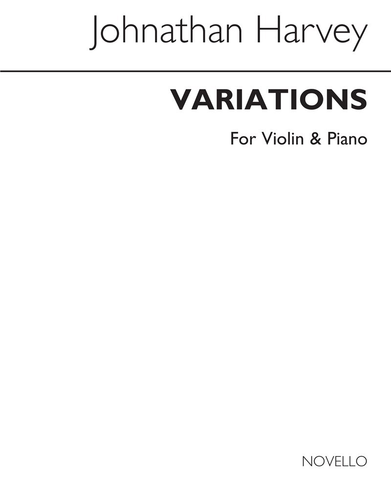 Variations For Violin & Piano